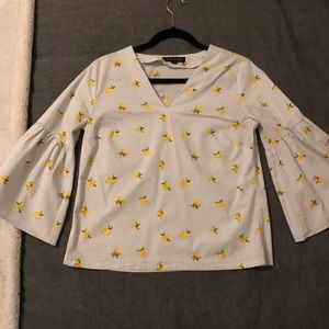 Baby Blue Lemon Top (Banana Republic)